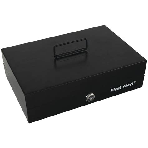 first alert 3026f steel cash box with money tray|First Alert 3026F Steel Cash Box With Money Tray .